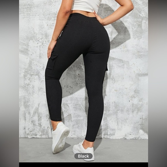 Drawstring waist knot front jeans - Picture 2 of 2